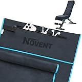 Fitness Handtuch 2 Stück | 120x50cm Anti-Rutsch Sporthandtuch mit Reißverschlusstasche - 80x40cm...