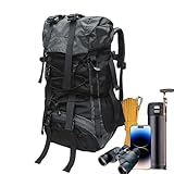Generisch Wanderrucksack - Interner Rahmen 60L Trinkrucksack | Wasserdicht Ultraleicht...