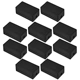 DIKACA 10 Stück LED Steuerungs Kabeldurchführungsbox Schwarz Wasserdichte Kunststoff Abzweigdose...