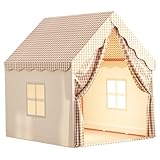 Kinderzelt 41 x 47 x 50 Zoll, atmungsaktives Kinderspielhaus mit Tür und Fenster, faltbares...