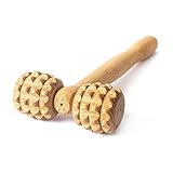 Tuuli Accessories T-Form Massagegerät Massageroller Roller mit Griff Maderotherapie Dermaroller...