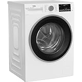 Beko B3WFU59415W2 b300 Waschvollautomat, 9 kg, Waschmaschine, Restzeitanzeige, 1400 U/min,...