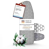 arteneur® - Made in Germany Bügelbrettbezug 120x40 | Hitzereflektierend | Gummizug | OEKOTEX100 |...