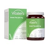 Vitaler’s Grüner Tee 500 mg – 60 Kapseln, 2 Monate Versorgung, Vegan, Ohne...
