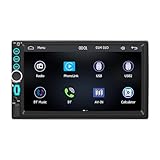Drahtloses CarPlay & Android Auto Autoradio 2 Din, 7-Zoll Digital Media-Receiver, Doppel Din Radio...