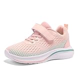 Qciplr Turnschuhe Mädchen Sportschuhe Mädchen Turnschuhe Jungen Laufschuhe Mesh Atmungsaktiv...