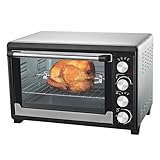 Syntrox Germany 45 l Kleiner Mini Backofen Budisu | Miniofen | Pizzaofen | Pizzabackofen, 2000W,...