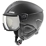 uvex Instinct Visor - robuster Skihelm für Damen und Herren - mit Visier - optimierte Belüftung -...