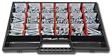Zylinderkopfschrauben Sortiment M4-M5-M6 // 8mm-40mm 375 tlg. Schraubenbox DIN 912/ISO4762 Bolzen...