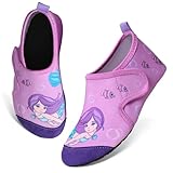TMEOG Badeschuhe Kinder Wasserschuhe Kleinkind Schwimmschuhe Strandschuhe rutschfeste Aquaschuhe mit...
