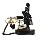 XLJLKJDS Antikes Telefon, Festnetz-Digital-Vintage-Telefon, klassisches europäisches...