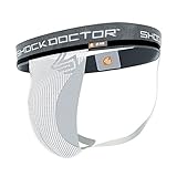 Shock Doctor ShockDoctor ShockDoctor Herren Tiefschutz Suspensorium Tasche ohne Cup, White, XL...