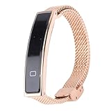 Plyisty Stahl Wasserdichtes Smart -Band, Stilvolles Intelligentes Armband mit Anruferinnerung und...