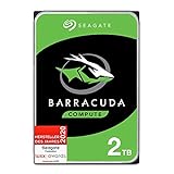 Seagate Barracuda 2 TB interne Festplatte HDD, 3.5 Zoll, 7200 U/Min, 256 MB Cache, SATA 6 Gb/s,...