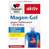 Doppelherz Magen-Gel – Medizinprodukt bei Sodbrennen, Säurereflux + säurebedingten...