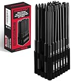 Extra langes Sicherheits-Bit-Set:32 Stück S2 Stahl Schraubendreher Bohrer für manipulationssichere...