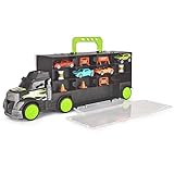 Dickie Toys – Carry & Store Transporter – Spielzeug-LKW zur Aufbewahrung von 28 Spielzeugautos,...