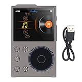 HiFi MP3 Player mit Bluetooth, Verlustfreier DSD FLAC Player, Digitaler Musik Player, Tragbarer...