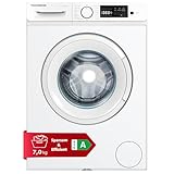 Telefunken Waschmaschine 7kg | 1400 U/Min. | Inverter Motor - Leise & Effizient | Aquastop - Schutz...