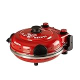 Ariete Pizzaofen 919, 4-Minuten-Pizza, Pizzaofen mit 5 Garstufen, Feuerfeste Platte zum...