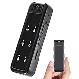 1080P Kleine Kamera,128GB Mini überwachung Kamera mit Audio und Video Aufzeichnung,Körperkamera...