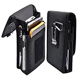 Prebene Dual Phone Holster, Gürtel Phone Pouch, Large Smartphone Pouch Handyhalter, Taktische...