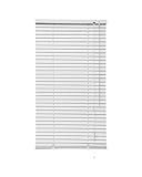 iYueMps Alu-Jalousie 75 x 160cm(B x H) 25mm Lamelle Aluminium Jalousie Ohne Bohren für Haus Büro,...