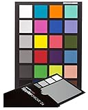 Datacolor SpyderCheckr24: Farbkarte zur Kamerakalibrierung incl. Software zur Berechnung von...