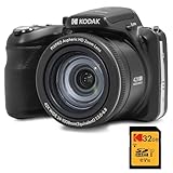 KODAK Pixpro Astro Zoom AZ425 – Digitalkamera Bridge, 42-facher optischer Zoom, 24 mm Weitwinkel,...