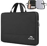 MATEIN Laptoptasche 17 Zoll, TSA-freundliche Laptophülle 17,3, Wasserabweisende Laptoptasche mit...