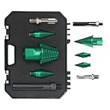 Huehkir Bohrmeißel Holzspalter | Robuste Bohrerschraube Mit Kegelantrieb - Abnehmbares...