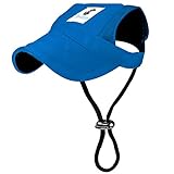 Pawaboo Hunde Baseballmütze, Basecap Verstellbar Sonnenschutz Hut Hundecap mit Ohrlöchern für...