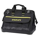STANLEY Werkzeugtasche mit robuster Kunststoffboden, verstärkte Ecken, stabiles 600 Denier Nylon,...