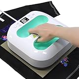 Mefine Transferpresse Plotter 22.8cmx22.8cm/9'x9' Heizpresse Tragbare T-Shirt Plotter Maschine con...