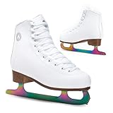 ATTABO Eiskunstlauf Schlittschuhe Damen Lily in Weiß Größe 42 EU Fortgeschrittene Schlittschuhe...