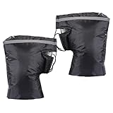 CaiTang Motorrad Lenker Handschuhe Winter Wasserdicht Schutz Lenker Thermo Handschuhe Motorrad Muffs...