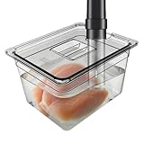 Sous Vide Behälter - Vakuumiergar Eimer Wassertank Mit Deckel - Vakuumgarschüssel Zum Einweichen...