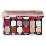 Revolution Beauty, Forever Flawless Lidschattenpalette, 18 Hochpigmentierte Matt- & Schimmertöne,...