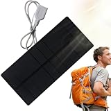 Tragbares Solarpanel für Camping: Faltbares Solar-Ladegerät, hohe Effizienz mit kompaktem Design,...