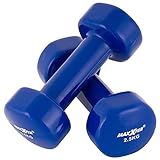 MAXXIVA Hantelset Kurzhanteln Vinyl Stahlkern Fausthanteln Gymnastikhanteln Sport Krafttraining...