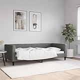 vidaXL Tagesbett, Gästebett 2-in-1, Sofabett Schlafsofa für Schlafzimmer Wohnzimmer, Bettsofa...