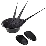 Qwertfeet 5 Stueck Friseurbuersten Schuessel Combo Salon Haarfarbe Farbstoff Tint-Werkzeug-Set...