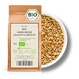 Kamelur Bio Haselnüsse gehackt und geröstet - 500g - BIO Haselnuss gehacktes Granulat...