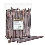 Kaureks Natur Hundeleckerlies, Rinderdörrfleisch Rund 1 kg, ca. 30 cm Schlund, Kausnack,...