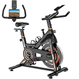 Micyox Ergometer Heimtrainer Fahrrad, TH-X3 Fitnessbikes mit Magnetischem Widerstand, Indoor Kardio...