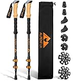 ALPENFUX® Premium Wanderstöcke Teleskop, Trekkingstöcke, Nordic Walking Stöcke, leicht und...