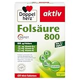 Doppelherz aktiv Folsäure 800 Depot-Tabletten, 60 St