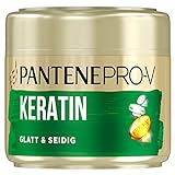Pantene Pro-V Glatt & Seidig Keratin Reconstruct Haarmaske 300ml Für Widerspenstiges Haar,...