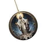 YUGSHNKFC Einfache Weihnachtsdekoration für Auto, Polyacrylat, Handwerk für Büro, Zuhause,...