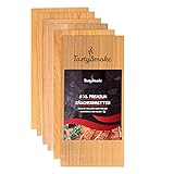 TastySmoke® Premium Zedernholzbrett zum Grillen – 100% Naturprodukt aus Western Red Zeder –...